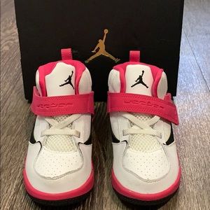 Jordan Flight 45 High GT Girls Sneakers 10 C Pink